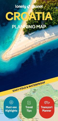 Lonely Planet Croatia Planning Map