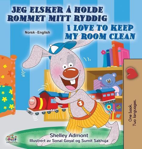 I Love to Keep My Room Clean (Norwegian English Bilingual Book for Kids)