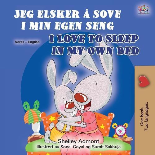 I Love to Sleep in My Own Bed (Norwegian English Bilingual Book)