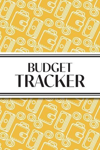 Budget Tracker (Yellow and White Money Outlines): 6""x9"" Monthly Finance Organizer for Expenses, Savings, and Debt; Manage Your Money Notebook