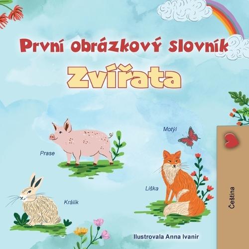 First Picture Dictionary - Animals (Czech Children's Book)