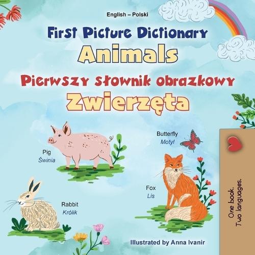 First Picture Dictionary - Animals (English Polish Bilingual Children's Book)