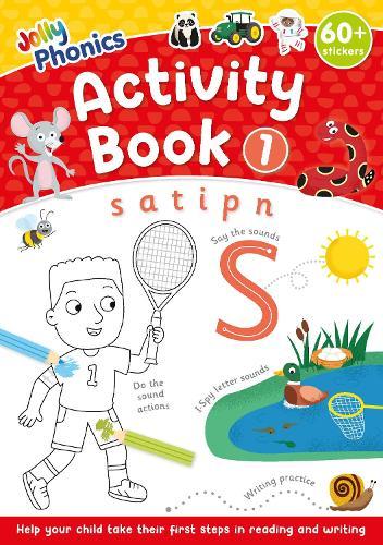 Jolly Phonics Activity Book 1: in Precursive Letters (British English edition)
