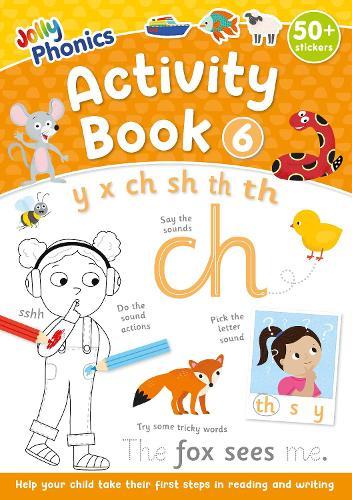 Jolly Phonics Activity Book 6: in Precursive Letters (British English edition)