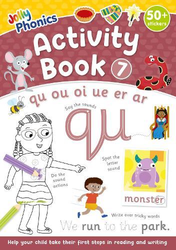 Jolly Phonics Activity Book 7: in Precursive Letters (British English edition)