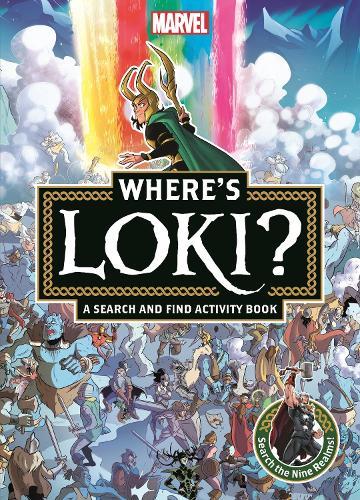 Where's Loki?: A Marvel search and find activity book