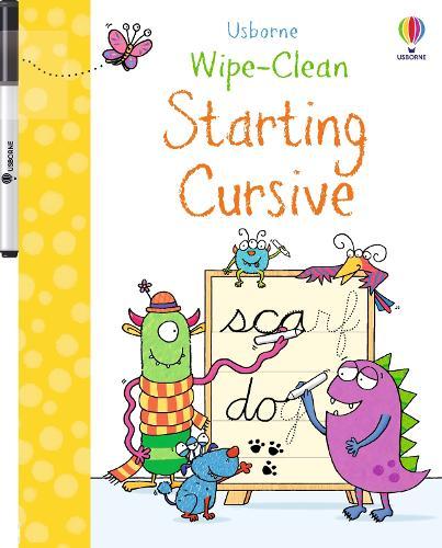 Wipe-Clean Starting Cursive