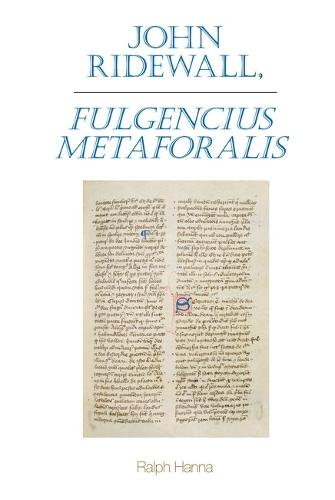 John Ridewall, Fulgentius metaforalis