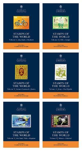 2026 Stamps of the World Catalogue Set of 6 Volumes