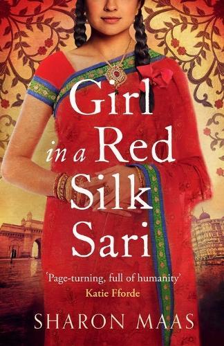 Girl in a Red Silk Sari