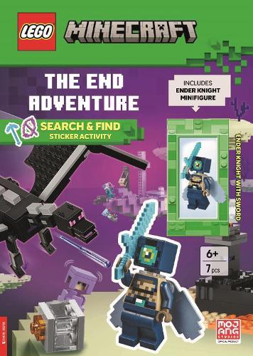LEGO®  Minecraft™: The End Adventure Search & Find Sticker Activity Book (with Ender Knight minifigure and sword)