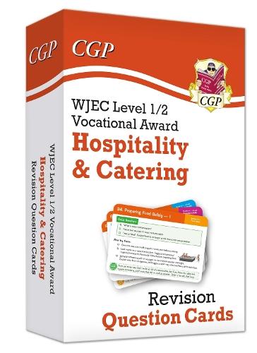 New WJEC Level 1/2 Vocational Award in Hospitality & Catering: Revision Question Cards