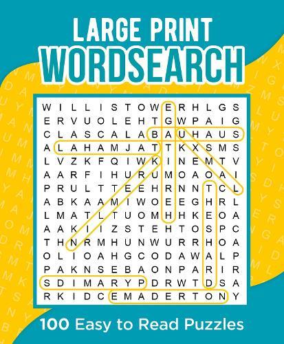 Large Print Wordsearch: Easy to Read Puzzles