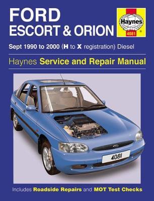 Ford Escort & Orion Diesel (Sept 90 - 00) H To X
