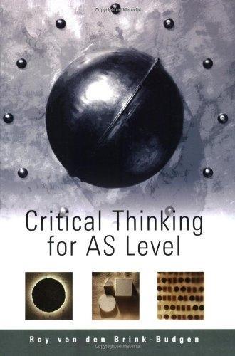 Critical Thinking For As Level