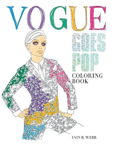 Vogue Goes Pop Colouring Book