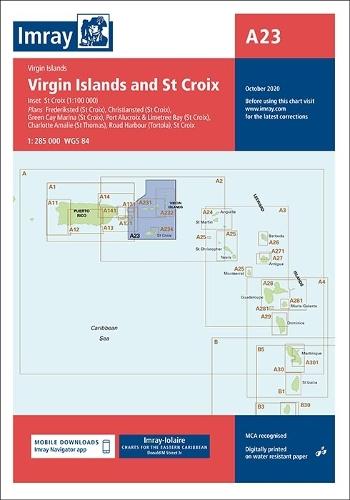 Imary Chart A23: Virgin Islands and St Croix