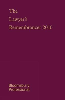 The Lawyer's Remembrancer 2010