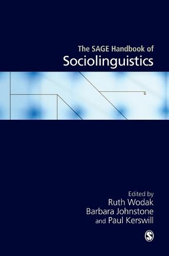 The SAGE Handbook of Sociolinguistics