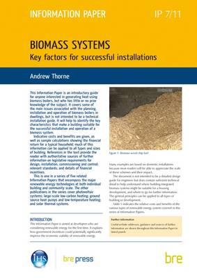 Biomass Systems: Key Factors for Successful Installations