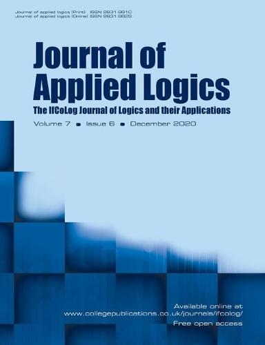 Journal of Applied Logics - The IfCoLog Journal of Logics and their Applications: Volume 7, Issue 6, December 2020