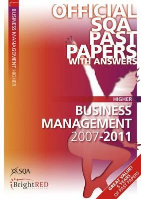 Business Management Higher SQA Past Papers