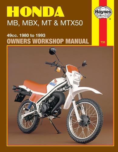 Honda MB, MBX, MT & MTX50 (80-93) Haynes Repair Manual