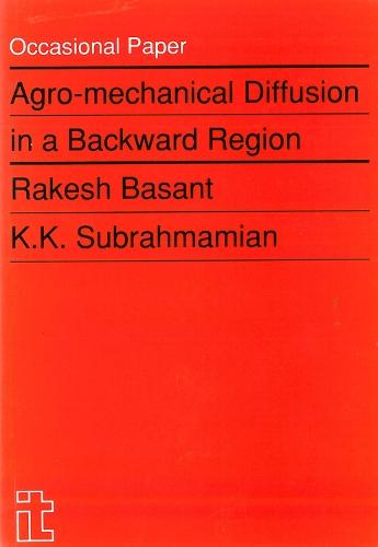 Agro-mechanical Diffusion in a Backward Region