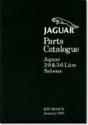 Jaguar Official Factory Parts Catalogue 2.9 & 3.6 Litre Saloons: Part No. Rtc 9893cb