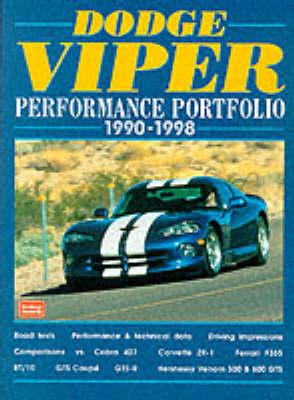 Dodge Viper Performance Portfolio, 1990-98