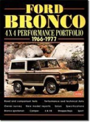 Ford Bronco 4x4 Performance Portfolio, 1966-77