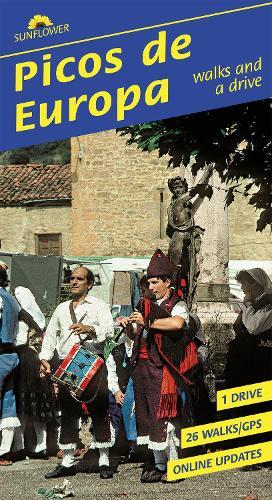 Picos de Europa Sunflower Walking Guide: 26 long and short walks with detailed maps and GPS; car tour with pull-out map