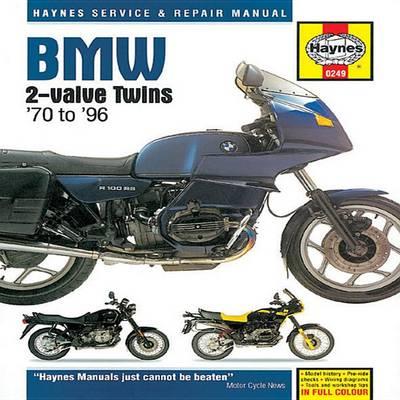 BMW 2-Valve Twins '70 to '96 Service Manual
