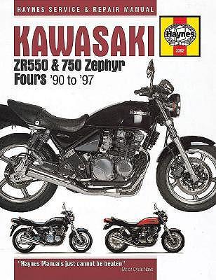 Kawasaki ZR550 and 750 Zephyr Fours (90-97) Service and Repair Manual