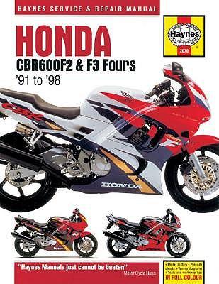 Honda CBR600F2 and F3 (1991-98) Service and Repair Manual