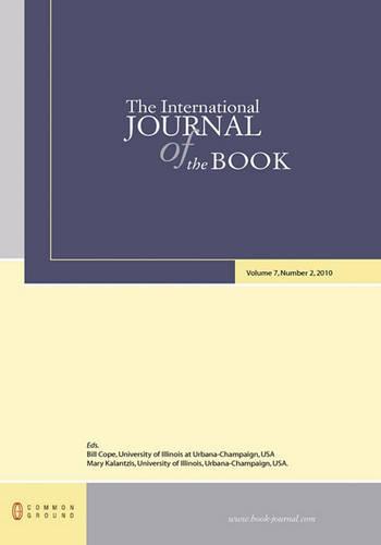 The International Journal of the Book: Volume 7, Number 2