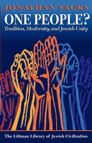 One People?: Tradition, Modernity, and Jewish Unity
