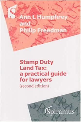 Stamp Duty Land Tax: A Practical Guide for Lawyers