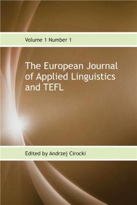 The European Journal of Applied Linguistics and TEFL Volume 1 Number 1