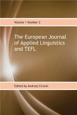 The European Journal of Applied Linguistics and TEFL Volume 1 Number 2