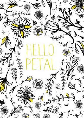 Hello Petal - Adult Colouring Card-Book: 6 Card-Book Pack