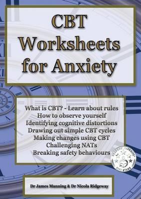 CBT Worksheets for Anxiety: A simple CBT workbook to help you record your progress when using CBT to reduce symptoms of anxiety.