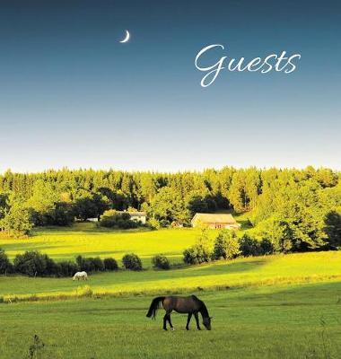 GUEST BOOK for Guest House, Airbnb, Bed & Breakfast, Vacation Home, Retreat Centre: HARDCOVER Visitors Book, Guest Comments Book, Vacation Home Guest Book