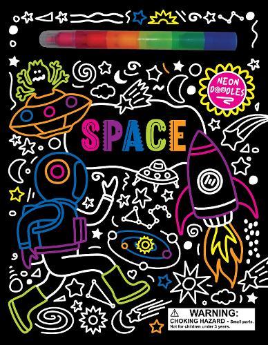 Neon Doodles Book - Space