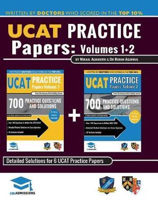 Ucat Practice Papers Volumes One & Two: 6 Full Mock Papers, 1400 Questions in the Style of the Ucat, Detailed Worked Solutions for Every Question, 2020 Edition, Uniadmissions