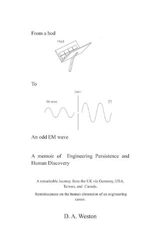 From a hod to an odd EM wave: A memoir of engineering persistence and human discovery