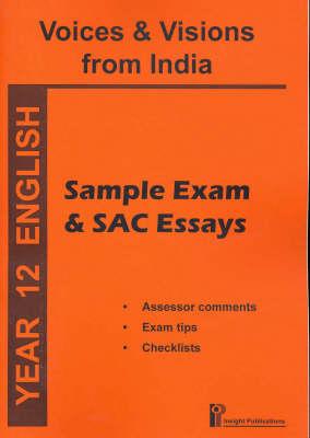 Voices and Visions from India: Sample Exam and SAC Essays