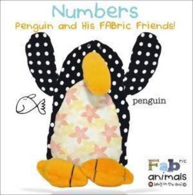 FABric Animals Padded Board Numbers