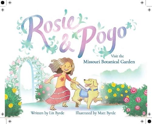 Rosie & Pogo Visit the Missouri Botanical Garden