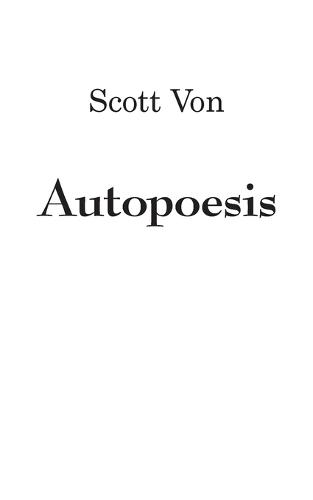 Autopoesis